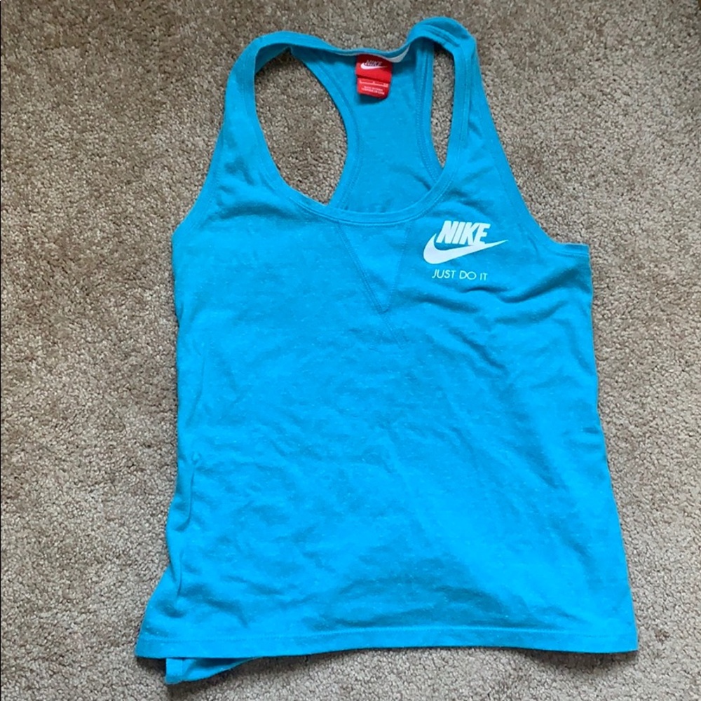 Nike razor back workout shirt